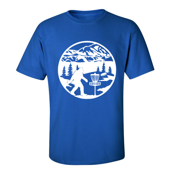Disc Golf T Shirt SASQUATCH MOUNTAINS Discgolfer Discgolfing Shirt - Picture 9 of 16
